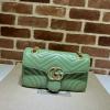 GG443497QQG-057　グッチ GUCCI 2023年最新入荷 GGマーモント スモール 斜め掛け ショルダーバッグ クロスボディバッグ レディースかばん カーフレザー