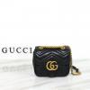 GG739682PBK-057　グッチ GUCCI 2023年最新入荷 GG マーモント ミニバッグ チェーンポーチ 斜め掛け ショルダーバッグ クロスボディバッグ レディースかばん