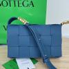 BOV666870LS-aj　ボッテガヴェネタ BOTTEGAVENETA 2023年最新入荷 カセット フラップバッグ ミニバッグ 斜め掛け ショルダーバッグ クロスボディバッグ マグネットクロージャー
