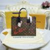M45888-057　ルイヴィトン LOUISVUITTON 2021年最新入荷 オンザゴー PM ハンドバッグ トートバッグ 2way ショルダーバッグ ママバッグ ショッピングバッグ モノグラムキャンパス