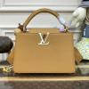 M21652-057　ルイヴィトン LOUISVUITTON 2023年最新入荷 カプシーヌ MM トップハンドルバッグ トートバッグ ハンドバッグ 2way 斜め掛け ショルダーバッグ