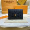 M81455-057　ルイヴィトン LOUISVUITTON 2023年最新入荷 ポルトモネ ロザリ 小銭入れ コインケース フラップウォレット 短財布 カードケース 名刺入れ モノグラム アンプラント レザー