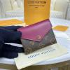 M62932-057　ルイヴィトン LOUISVUITTON 2023年最新入荷 ポルトフォイユ ゾエ 三つ折り短財布 ショートウォレット 小銭入れ カード入れ モノグラムキャンパス