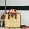 GG702721BXZ-99　グッチ GUCCI 2023年最新入荷 ダイアナ トートバッグ トップハンドルバッグ 2way 斜め掛け ショルダーバッグ クロスボディバッグ