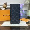 M61697-057　ルイヴィトン LOUISVUITTON 2023年最新入荷 ポルトフォイユ ブラザ NM 二つ折り長財布 ロングウォレット カードケース 札入れ モノグラムエクリプス キャンバス