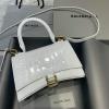 BA592833QEJBS-GH　バレンシアガ BALENCIAGA 2023年最新入荷 Hourglass スモール トップハンドルバッグ トートバッグ ハンドバッグ 斜め掛け ショルダーバッグ クロスボディバッグ