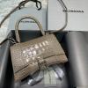 BA592833QEYHS-GH　バレンシアガ BALENCIAGA 2023年最新入荷 Hourglass スモール トップハンドルバッグ トートバッグ ハンドバッグ 斜め掛け ショルダーバッグ クロスボディバッグ