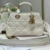 CD1202DJBS-GH　クリスチャンディオール CHRISTIAN DIOR 2023最新入荷 レディー ディオール トートバッグ ハンドバッグ 斜め掛け ショルダーバッグ クロスボディバッグ