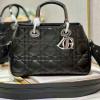 CD1202DYBK-GH　クリスチャンディオール CHRISTIAN DIOR 2023最新入荷 レディー ディオール トートバッグ ハンドバッグ 斜め掛け ショルダーバッグ クロスボディバッグ