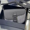 CD2435BHS-GH　クリスチャンディオール CHRISTIAN DIOR 2023最新入荷 SADDLE サドル ポーチ 斜め掛け ショルダーバッグ クロスボディバッグ