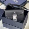 CD2435PBK-GH　クリスチャンディオール CHRISTIAN DIOR 2023最新入荷 SADDLE サドル ポーチ 斜め掛け ショルダーバッグ クロスボディバッグ