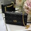 CD5133BK-GH　クリスチャンディオール CHRISTIAN DIOR 2023最新入荷 カロ チェーンウォレット 斜め掛け ショルダーバッグ クロスボディバッグ