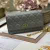 CD5133HS-GH　クリスチャンディオール CHRISTIAN DIOR 2023最新入荷 カロ チェーンウォレット 斜め掛け ショルダーバッグ クロスボディバッグ