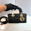CD9240BK-GH　クリスチャンディオール CHRISTIAN DIOR 2023年最新入荷 Lady D-JOY トートバッグ ハンドバッグ 2way ショルダーバッグ クロスボディバッグ レディースかばん