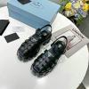 PDJ23007-MS　プラダ PRADA 2023年最新入荷 ラバー サンダル レトロデザイン チャンキーソール ビーチサンダル 厚底シューズ