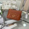 CD5130JT-99　クリスチャンディオール CHRISTIAN DIOR 2023年最新入荷 カロ カードホルダー カードケース カナージュ カーフスキン