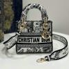 CD9027JZB-99　クリスチャンディオール CHRISTIAN DIOR 2023年最新入荷 Lady Dior トートバッグ ハンドバッグ 2way ショルダーバッグ クロスボディバッグ レディースかばん