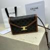 CE113322BKF-99　セリーヌ CELINE 2023年最新入荷 エンベロップ トリオンフ バッグ 斜め掛け ショルダーバッグ クロスボディバッグ