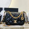 CE188423PBS-99　シャネル CHANEL 2023年最新入荷 ミニ チェーンポーチ フラップバッグ 斜め掛け ショルダーバッグ クロスボディバッグ 