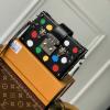 M21621-057　ルイヴィトン LOUISVUITTON 2023年最新入荷 LVxYK プティット マル トランクバッグ 斜め掛け ショルダーバッグ クロスボディ レディースかばん