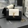 YSL469390BK-99　イヴサンローラン Saint laurent YSL 2023年最新入荷 チェーンポーチ 斜め掛け ショルダーバッグ クロスボディバッグ