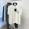 TDLV23008-JS　ルイヴィトン LOUISVUITTON 2023年夏最新入荷 Tシャツ 半袖 ショートスリーブ スウェットシャツ 短袖 トップス レジャーシャツ