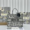 CD1286BLBS-99　クリスチャンディオール CHRISTIAN DIOR 2023年最新入荷 Book Tote ブック トップハンドルバッグ トートバッグ ハンドバッグ レディースかばん