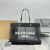 BA92841BK-99　バレンシアガ BALENCIAGA 2023年最新入荷 DUTY FREE ラージトートバッグ ハンドバッグ トップハンドルバッグ メッシュ