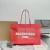 BA92841RD-99　バレンシアガ BALENCIAGA 2023年最新入荷 DUTY FREE ラージトートバッグ ハンドバッグ トップハンドルバッグ メッシュ