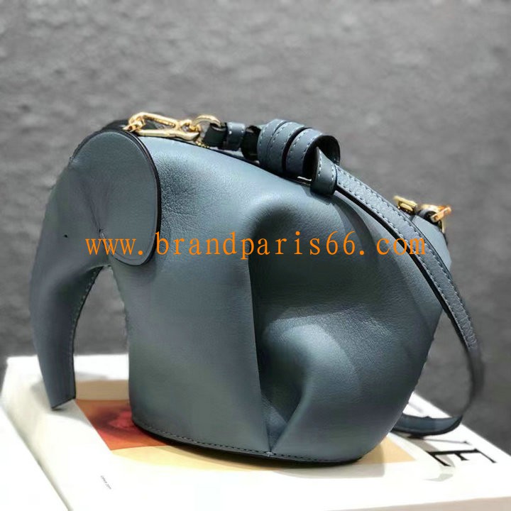 LEB18020QL-99　ロエベ LOEWE 2023年最新入荷 ミニ エレファントバッグ 斜め掛け ショルダーバッグ クロスボディバッグ レディースかばん