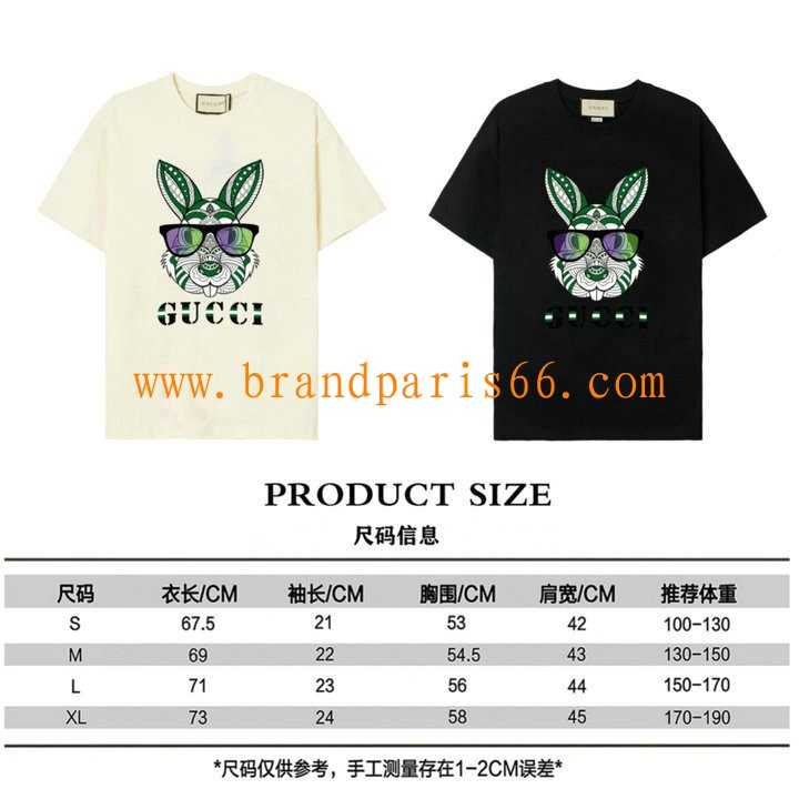 TDGG23021-MS　グッチ GUCCI 2023年夏最新入荷 Tシャツ 半袖 ショートスリーブ スウェットシャツ 短袖 トップス レジャーシャツ 男女兼用