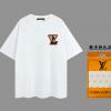 TDLV23020-MS　ルイヴィトン LOUISVUITTON 2023年夏最新入荷 Tシャツ 半袖 ショートスリーブ スウェットシャツ 短袖 トップス レジャーシャツ 男女兼用