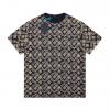 TDLV23024-MS　ルイヴィトン LOUISVUITTON 2023年夏最新入荷 Tシャツ 半袖 ショートスリーブ スウェットシャツ 短袖 トップス レジャーシャツ 男女兼用