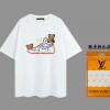 TDLV23036-MS　ルイヴィトン LOUISVUITTON 2023年夏最新入荷 Tシャツ 半袖 ショートスリーブ スウェットシャツ 短袖 トップス レジャーシャツ 男女兼用