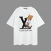TDLV23046-MS　ルイヴィトン LOUISVUITTON 2023年夏最新入荷 Tシャツ 半袖 ショートスリーブ スウェットシャツ 短袖 トップス レジャーシャツ 男女兼用