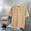 TDLV23069-MS　ルイヴィトン LOUISVUITTON 2023年夏最新入荷 Tシャツ 半袖 ショートスリーブ スウェットシャツ 短袖 トップス レジャーシャツ 男女兼用