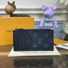 M30271-057　ルイヴィトン LOUISVUITTON 2023年最新入荷 コインカード ホルダー 小銭入れ カードケース コインケース ジッピーウォレット モノグラム エクリプス キャンバス