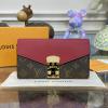 M58414-057　ルイヴィトン LOUISVUITTON 2023年最新入荷 ポルトフォイユ パラス フラップウォレット ロングウォレット 長財布 モノグラムキャンパス