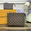 M81412-057　ルイヴィトン LOUISVUITTON 2023年最新入荷 トイレタリーバッグ チェーンポーチ 斜め掛け ショルダーバッグ クロスボディバッグ