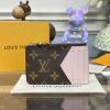 M81881F-057　ルイヴィトン LOUISVUITTON 2023年最新入荷 ポルト カルト ロミー カードケース 小銭入れ コインケース モノグラムキャンパス 短財布