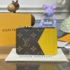 M81882-057　ルイヴィトン LOUISVUITTON 2023年最新入荷 ポルト カルト ロミー カードケース 小銭入れ コインケース モノグラムキャンパス 短財布