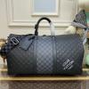 N40443-057　ルイヴィトン LOUISVUITTON 2023年最新入荷 キーポル バンドリエール 50 トラベルバッグ ダッフルバッグ 旅行かばん ボストンバッグ