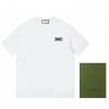 TDGG23031-MS　グッチ GUCCI 2023年最新入荷 Tシャツ 半袖 ショートスリーブ スウェットシャツ 短袖 クルーネック トップス レジャーシャツ 男女兼用