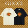 TDGG23033-MS　グッチ GUCCI 2023年最新入荷 Tシャツ 半袖 ショートスリーブ スウェットシャツ 短袖 クルーネック トップス レジャーシャツ 男女兼用