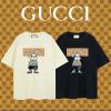 TDGG23036-MS　グッチ GUCCI 2023年最新入荷 Tシャツ 半袖 ショートスリーブ スウェットシャツ 短袖 クルーネック トップス レジャーシャツ 男女兼用