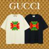 TDGG23039-MS　グッチ GUCCI 2023年最新入荷 Tシャツ 半袖 ショートスリーブ スウェットシャツ 短袖 クルーネック トップス レジャーシャツ 男女兼用