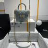 CH3973PFL-CC　シャネル CHANEL 2023年最新入荷 スモール ヴァニティー ケース トップハンドルバッグ 斜め掛け ショルダーバッグ クロスボディバッグ