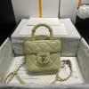 CH3973PYL-CC　シャネル CHANEL 2023年最新入荷 スモール ヴァニティー ケース トップハンドルバッグ 斜め掛け ショルダーバッグ クロスボディバッグ