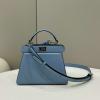 FD80062QL-168　フェンディ FENDI 2023年最新入荷 ピーカブー I see you petite トートバッグ ハンドバッグ 2way 斜め掛け ショルダーバッグ