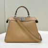 FD80133XS-168　フェンディ FENDI 2023年最新入荷 ピーカブー I see you petite トートバッグ ハンドバッグ 2way 斜め掛け ショルダーバッグ